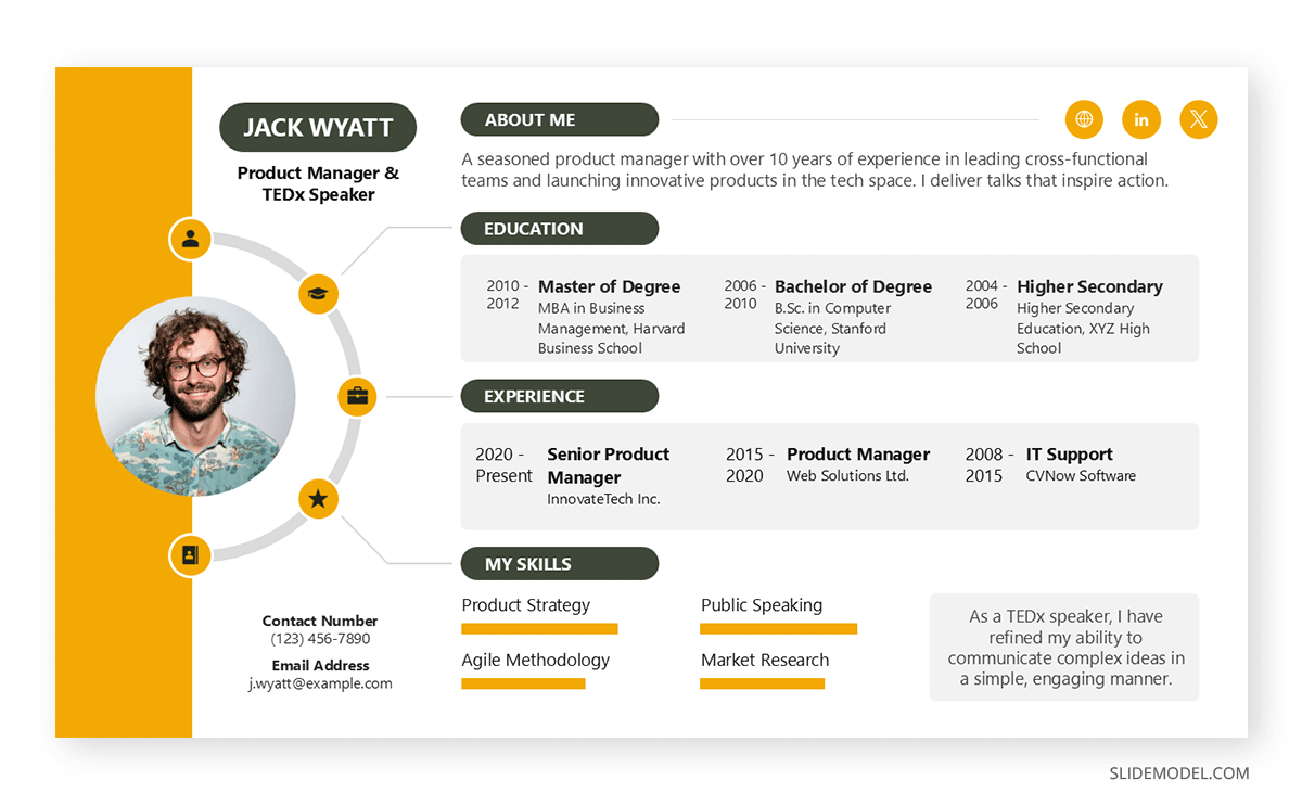 How to list presentation skills on resume
