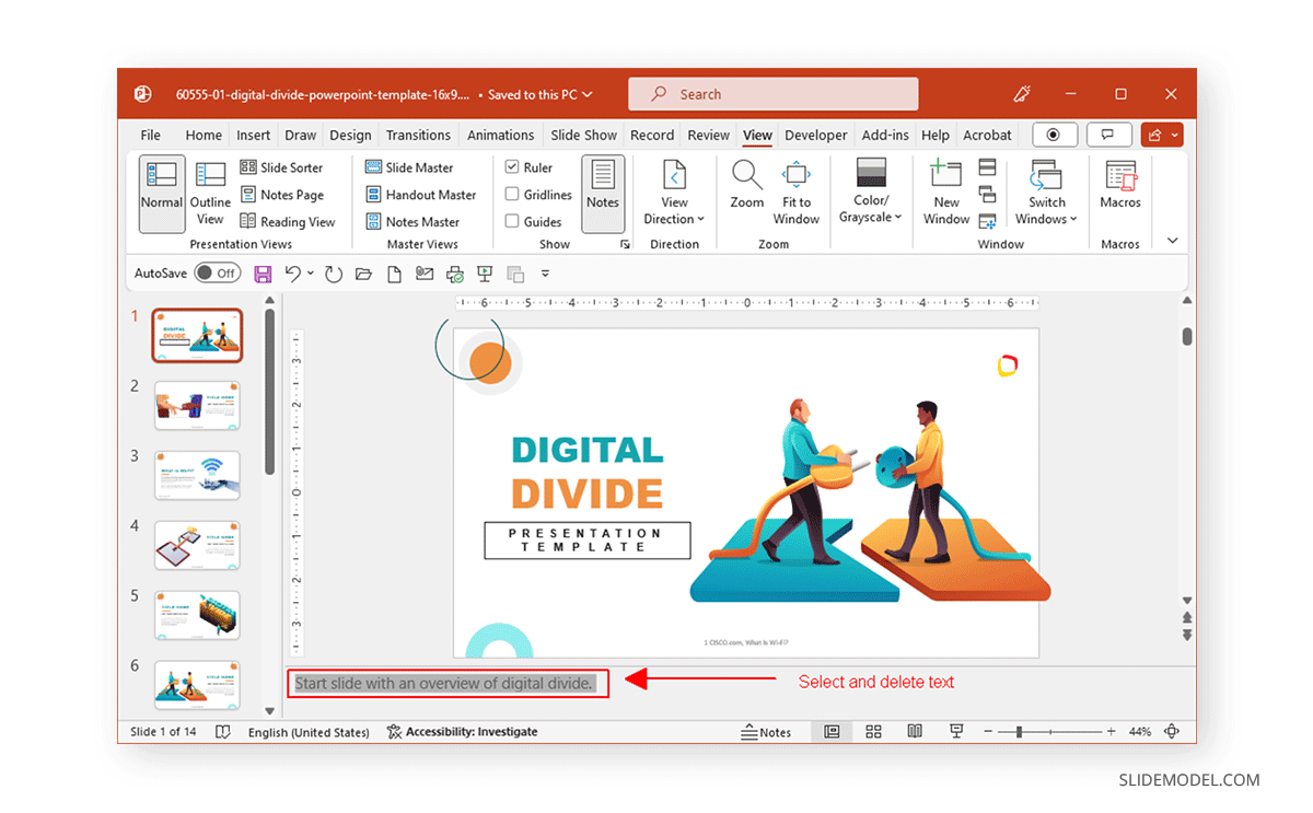 how to see slide notes during powerpoint presentation