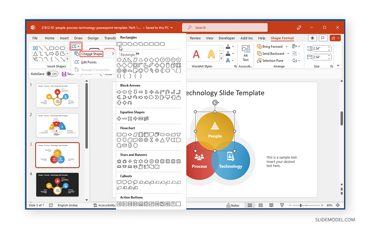 How To Change A Shape In PowerPoint