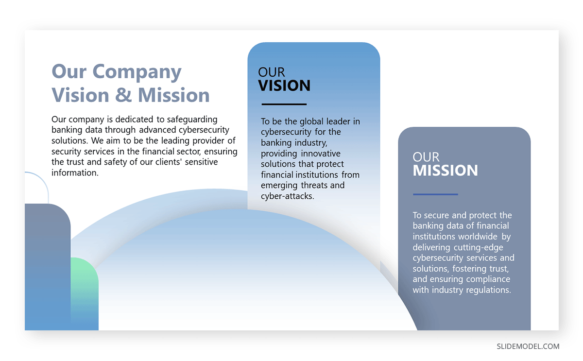 Company overview slide in roadshow presentation