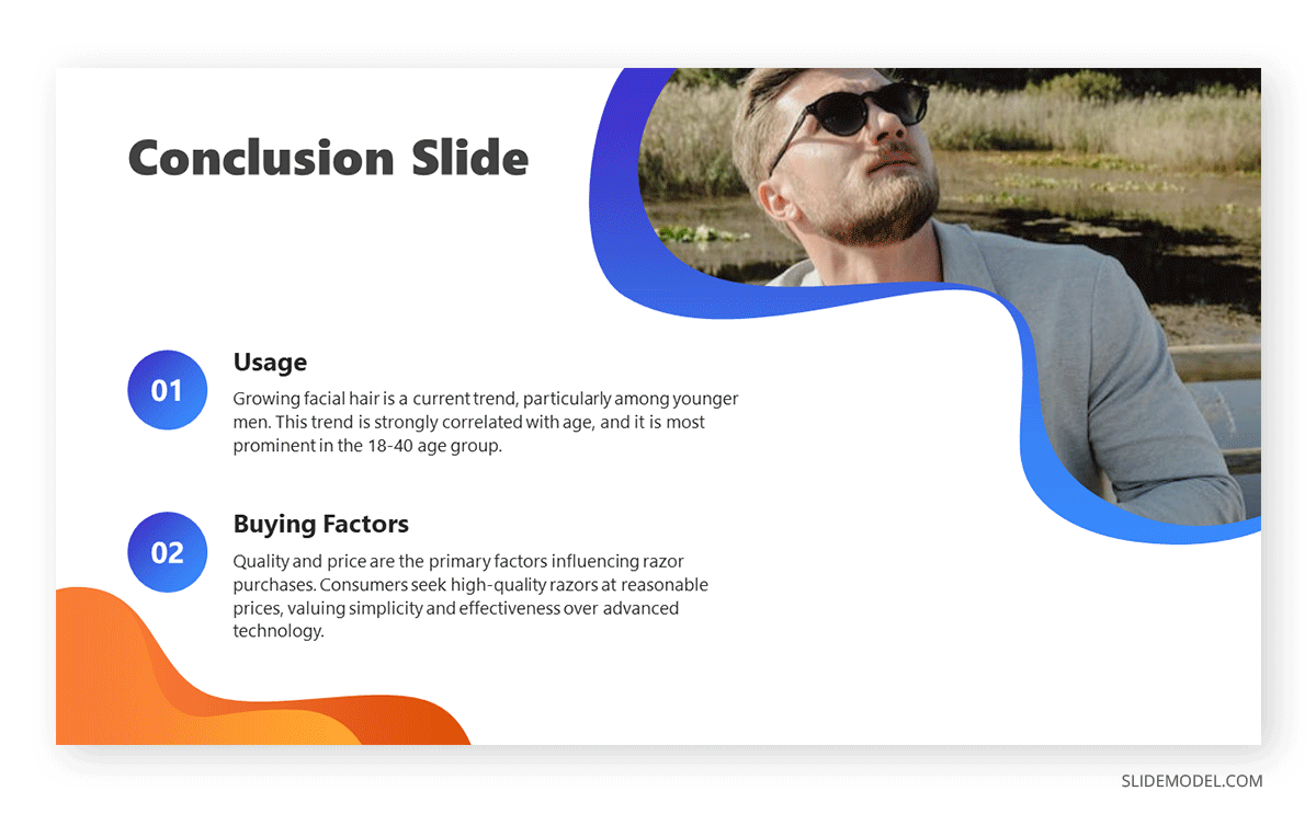 Conclusion Slide in a Research Presentation