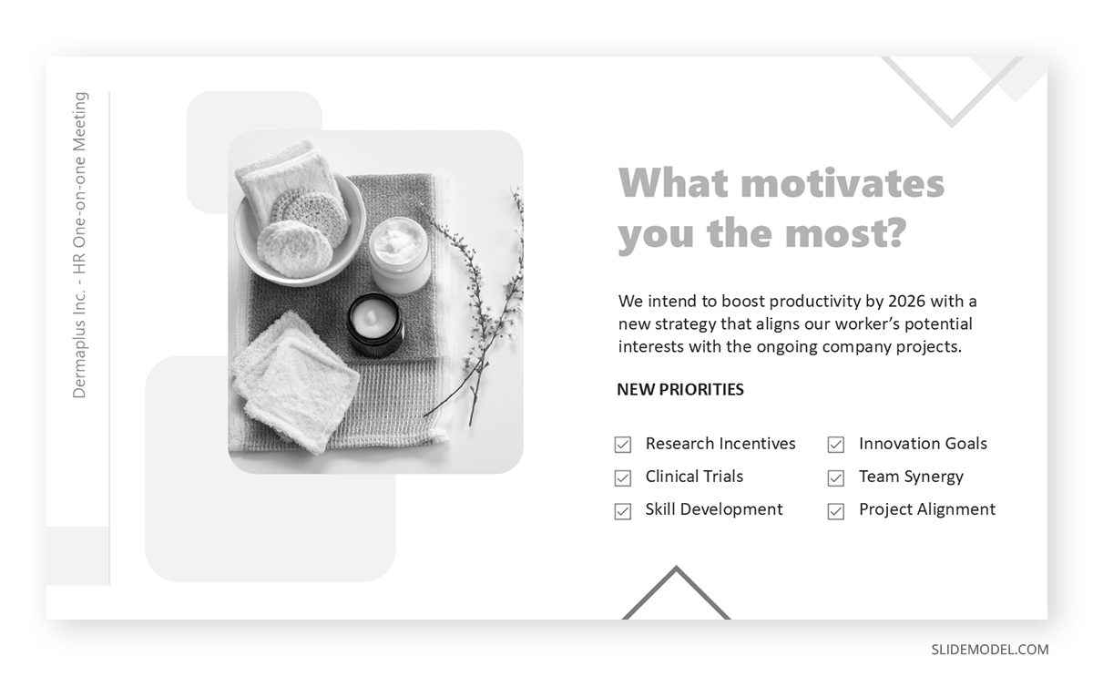 Presenting discussion slides in 1 on 1 meetings