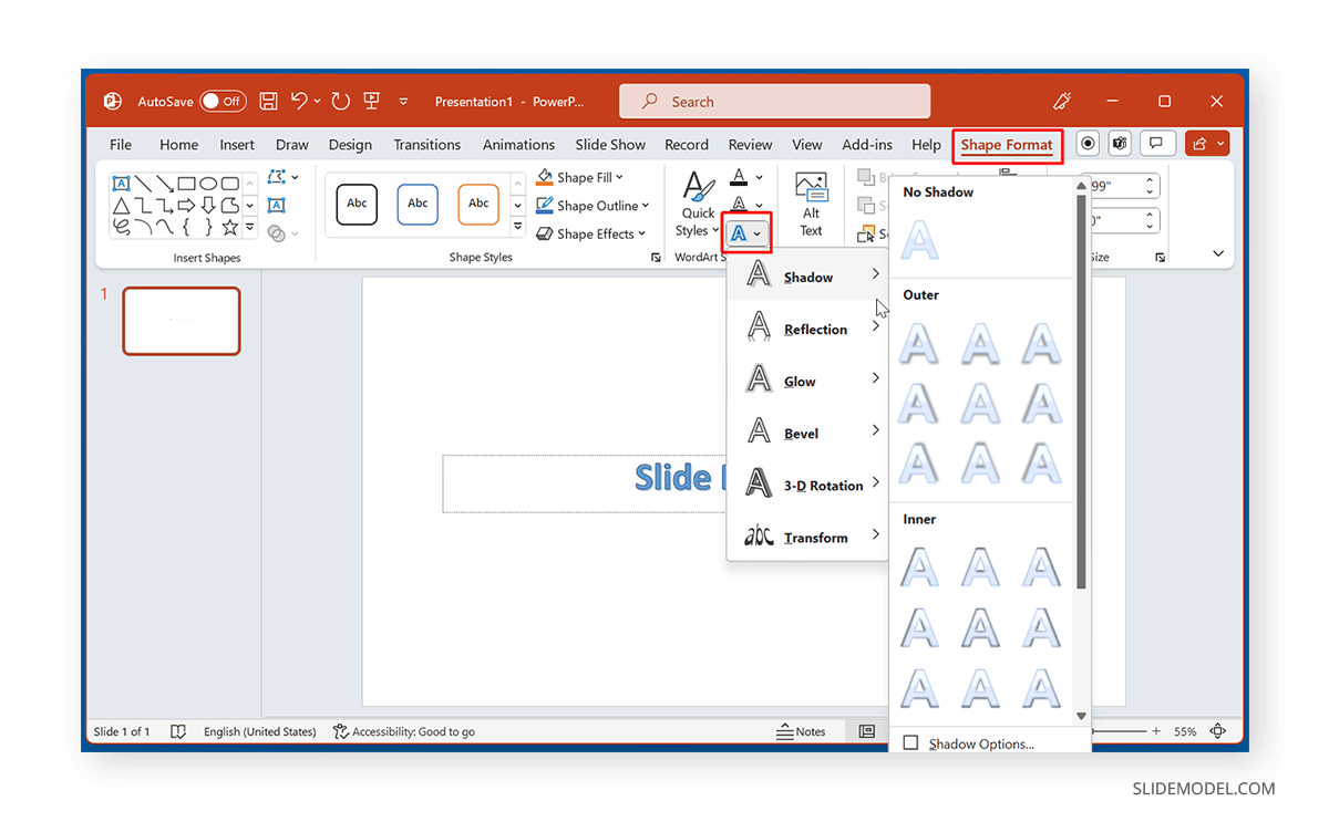 How To Work With Wordart In Powerpoint