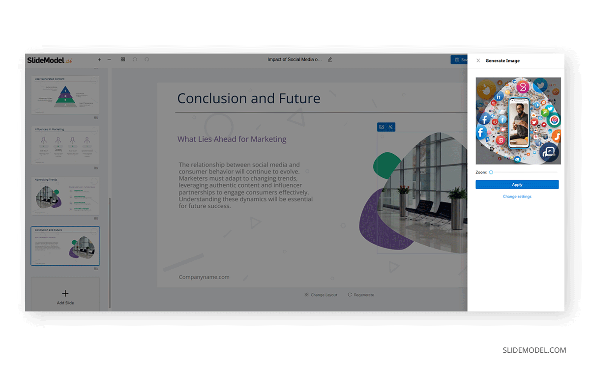 How to work with text-to-image AI in SlideModel AI