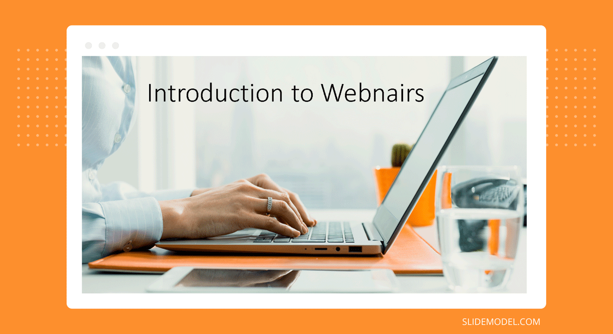 Introduction to webinar slide design for presentations