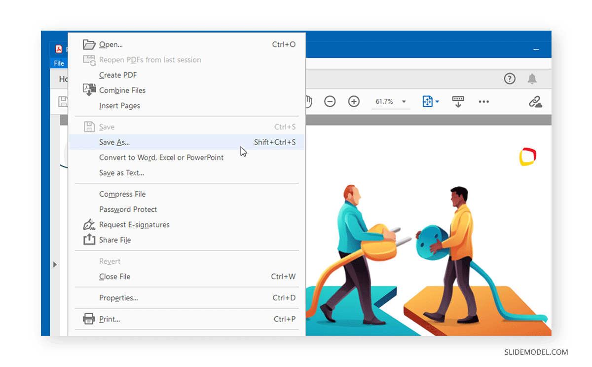 Enregistrer le PDF en tant qu'image dans Adobe Acrobat