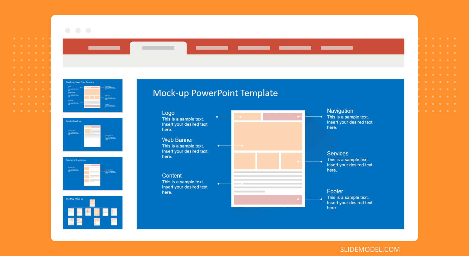 Prototyping template slide design for requirements gathering