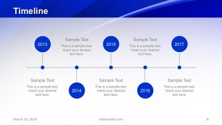 Business Profile Timeline Presentation