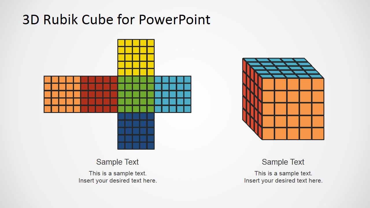 Cube Ppt Template Free