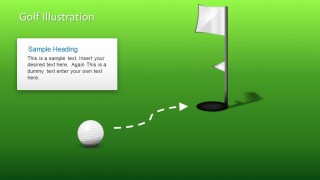 Golf PowerPoint Slide Design