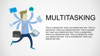Employee Multitasking Image Metaphor