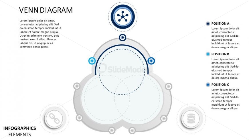 5 Star PowerPoint Venn Diagram