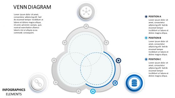 Overlapping Circles Powerpoint Templates