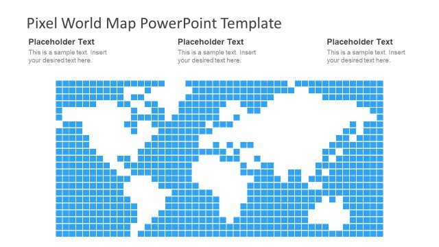 Editable World Map Template