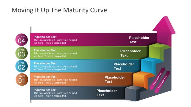 4 Steps Maturity Diagram Ladder