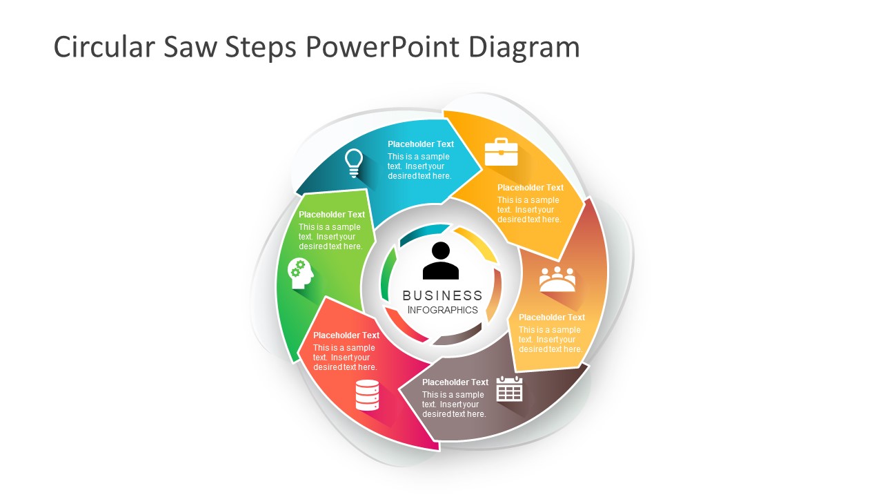 6 Steps Template of Cycle Process