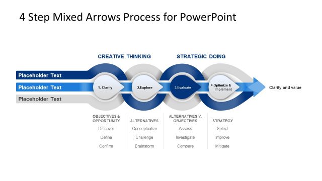 Arrow Process PowerPoint Workflow