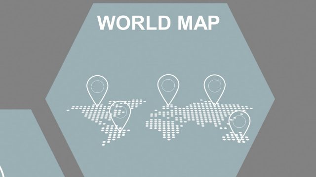 Map Template Navigation Zoom Presentation