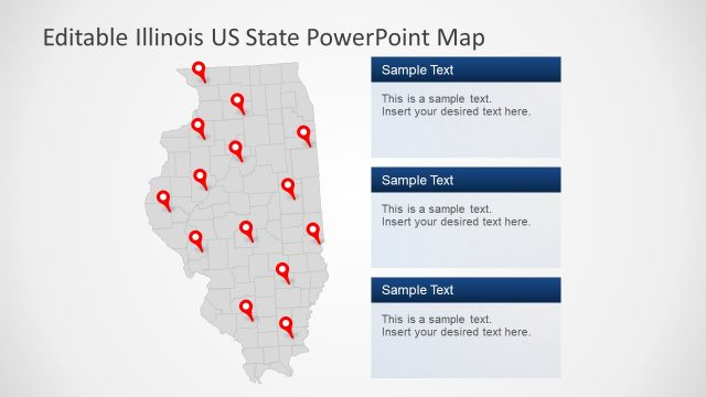 US State PowerPoint Illinois