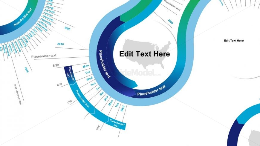 Creative Infographic Business Strategy Timeline