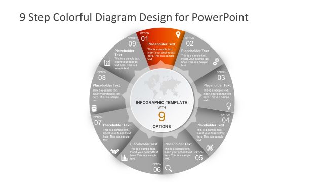 Infographic PowerPoint Diagram Chevron