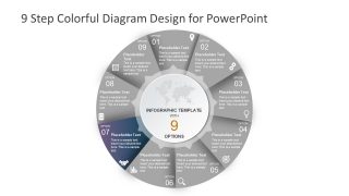 Template of Infographic Cycle Diagram