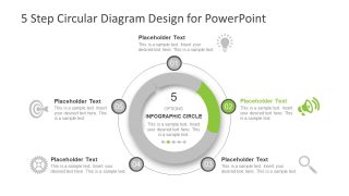 5 Steps Infographic Cycle Diagram