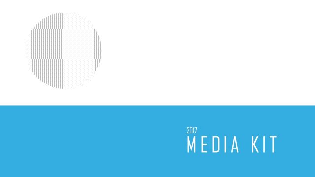 Media Kit PowerPoint Templates