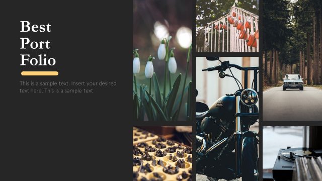 Portfolio Template Minimal Photos