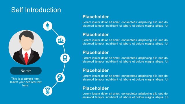 Self Introduction PowerPoint Diagram