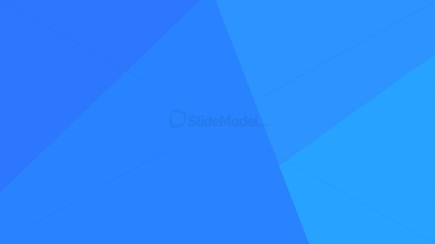 Blue Shapes Background Slide - SlideModel