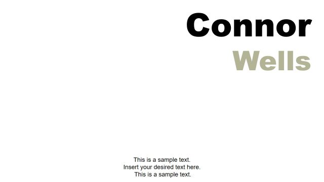 Blank PowerPoint Slide for Minimalists