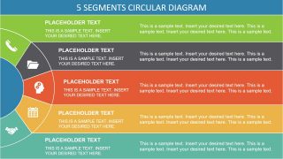 Infographic Semi Circle Diagram