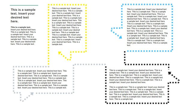 Callout PowerPoint Dotted Shapes