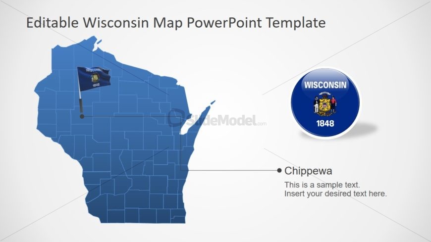 USA State Map PowerPoint