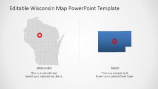 Counties of Wisconsin Map 