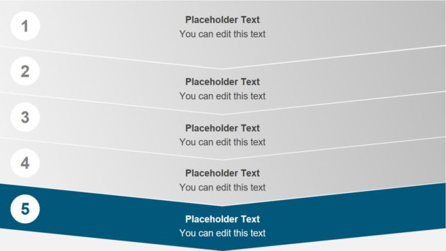 Chevron Style Arrow PowerPoint