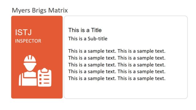 Myers Briggs Inspector Slide