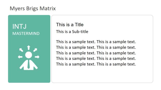 Myers Briggs Mastermind Slide