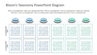 Button Shape 6 Segment PowerPoint