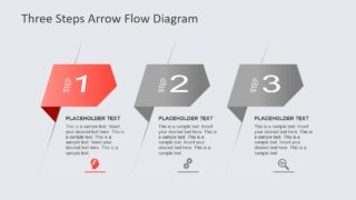 Slide of Arrow Shape Segments