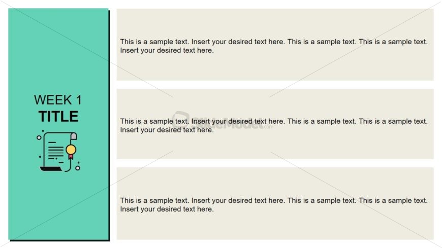 Weeks PowerPoint Planning PowerPoint