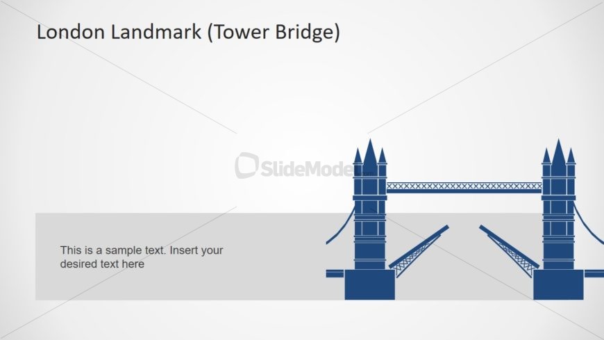 PPT Map Template of London