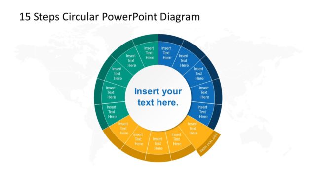 15 Steps Circular Cycle 6 Segment PPT