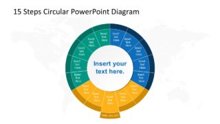 Step 8 Circular PowerPoint Diagram