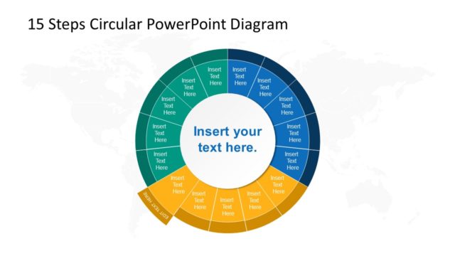 15 Steps Circular Cycle 10 Segment PPT