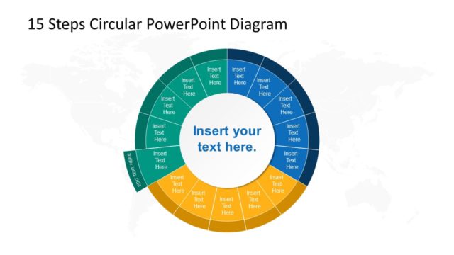 15 Steps Circular Cycle 11 Segment PPT