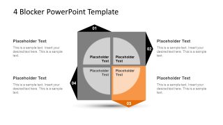 4 Blocker Style PowerPoint Slide 11