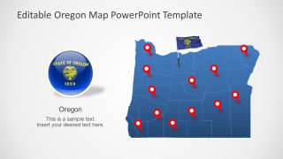 State and County Map Template