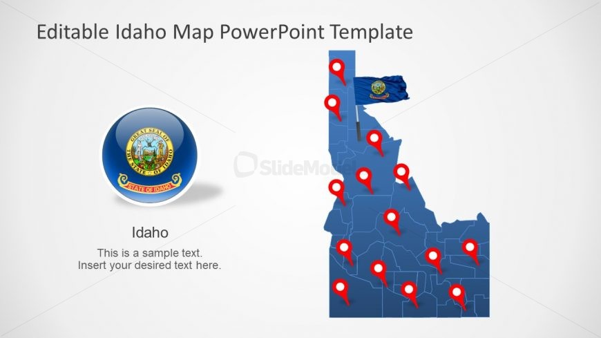 Editable Map with Counties